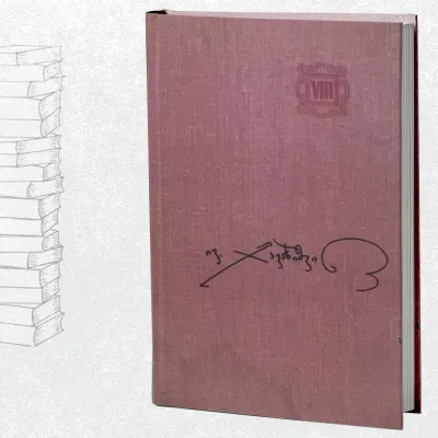 თხზულებათა 12-ტომეული. VIII ტომი