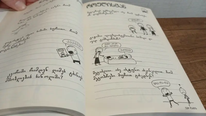 წრიპა ბიჭის და შენი დღიური